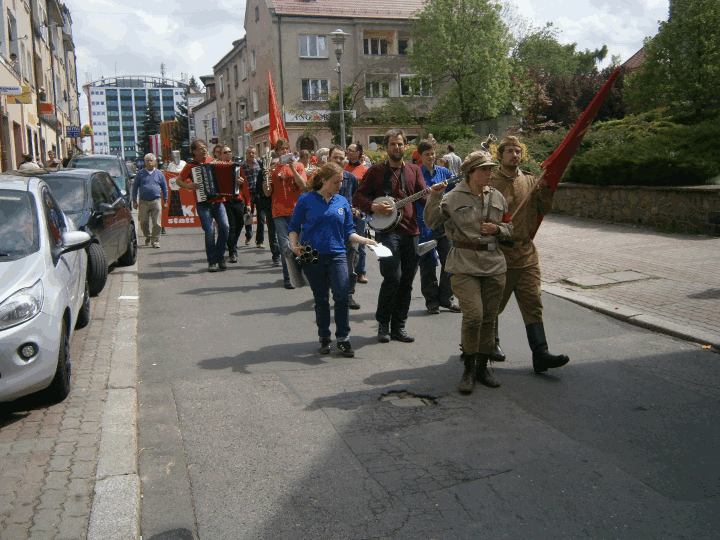 Demonstration Zielona Gora